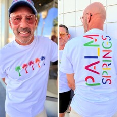 Peepa's FL25 Boxy 1980s Palm Springs Unisex Graphic Tee