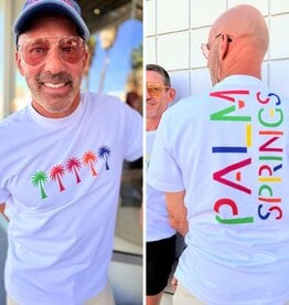 Peepa's FL25 Boxy 1980s Palm Springs Unisex Graphic Tee