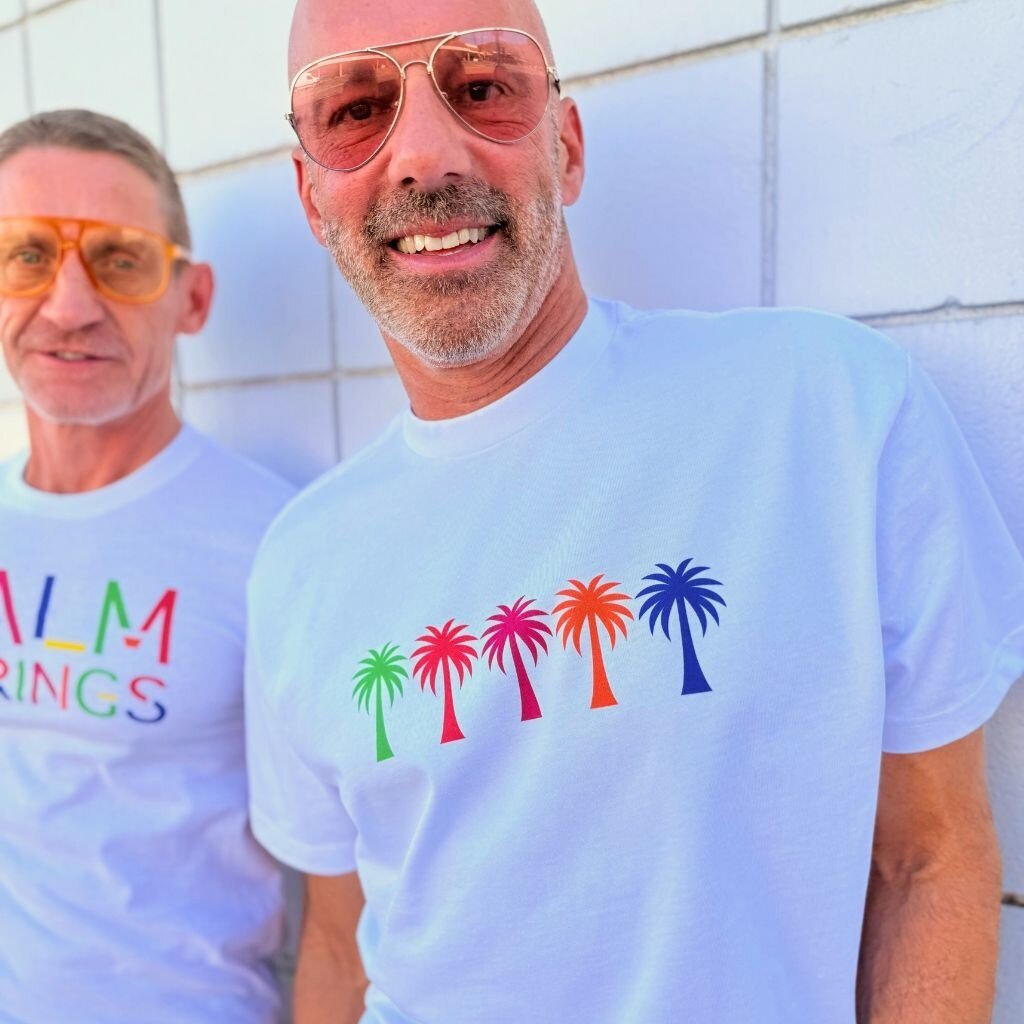 Peepa's FL25 Boxy 1980s Palm Springs Unisex Graphic Tee