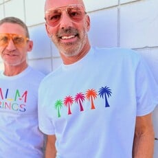 Peepa's FL25 Boxy 1980s Palm Springs Unisex Graphic Tee