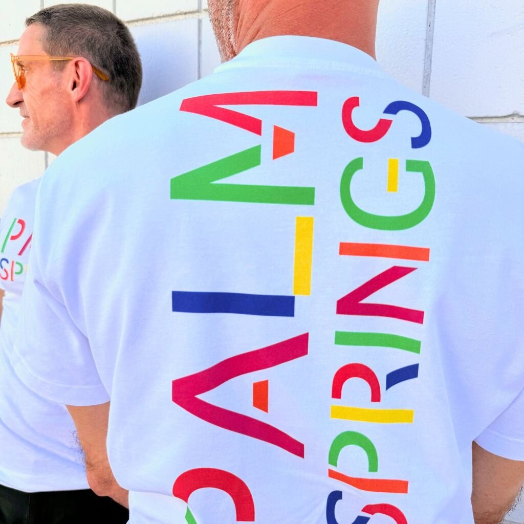 Peepa's FL25 Boxy 1980s Palm Springs Unisex Graphic Tee