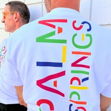 Peepa's FL25 Boxy 1980s Palm Springs Unisex Graphic Tee