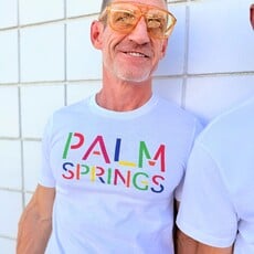 Peepa's FL25 1980s Palm Springs Unisex Graphic Tee
