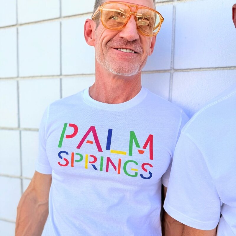 Peepa's FL25 1980s Palm Springs Unisex Graphic Tee