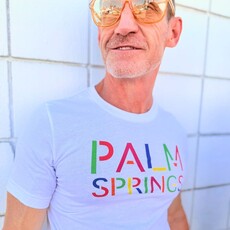 Peepa's FL25 1980s Palm Springs Unisex Graphic Tee