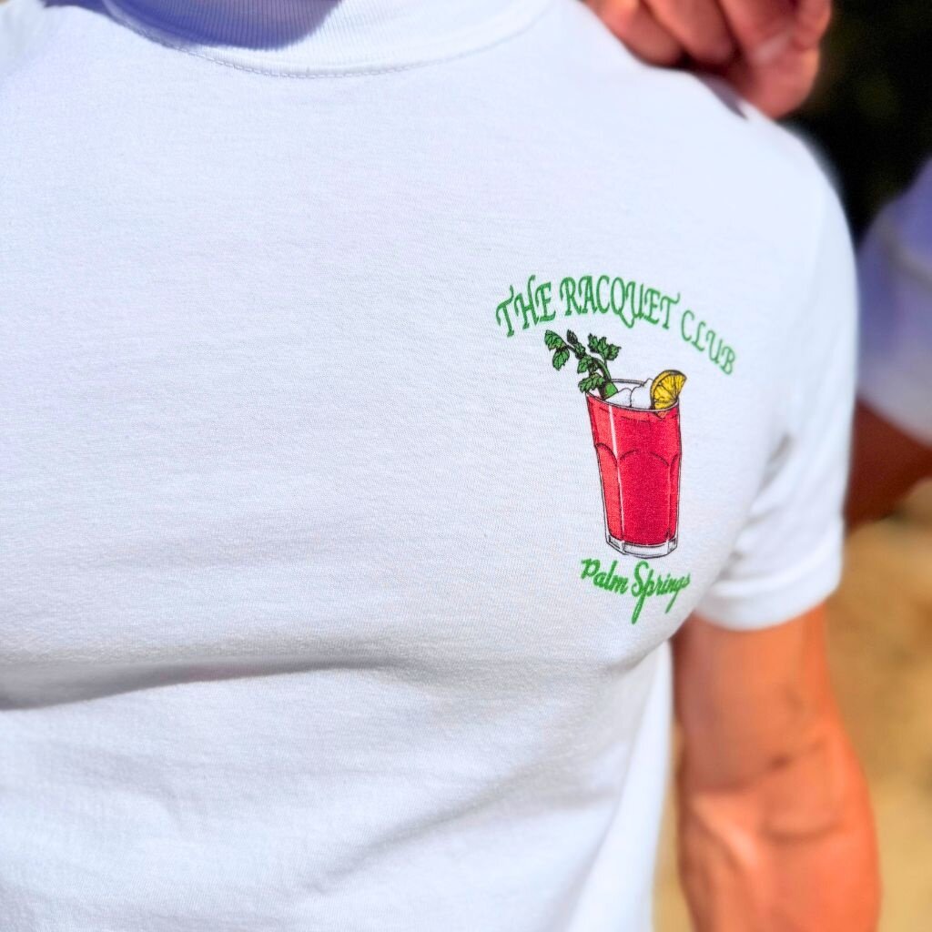 Peepa's Racquet Club Bamboo Room Unisex Graphic Tee