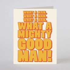 Mixtape Paper Co. What A Man Greeting Card
