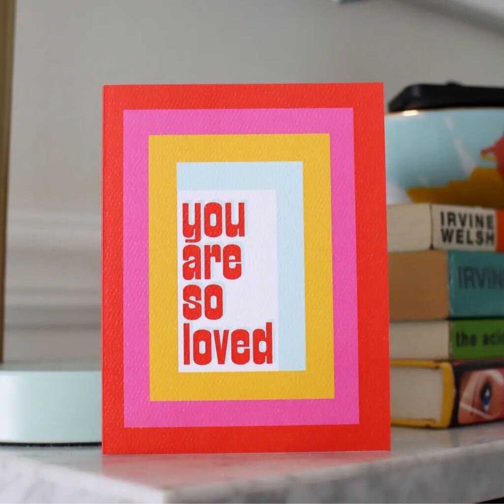 Mixtape Paper Co. You Are So Loved Greeting Card