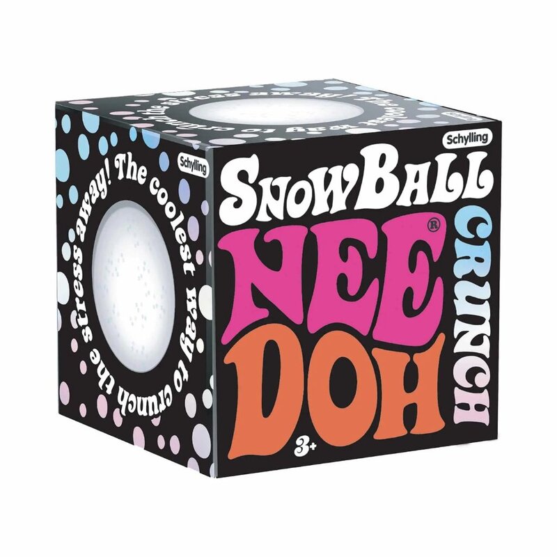 Schylling Snow Ball Crunch NeeDoh