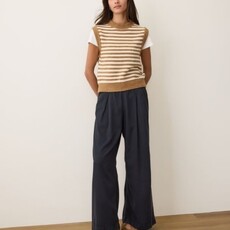 Marine Layer Allison Pleated Wide Leg Trouser