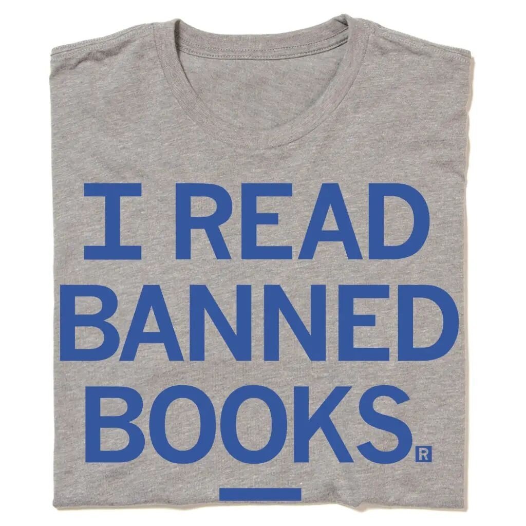 RAYGUN I Read Banned Books T-Shirt