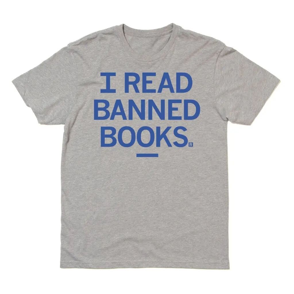 RAYGUN I Read Banned Books T-Shirt