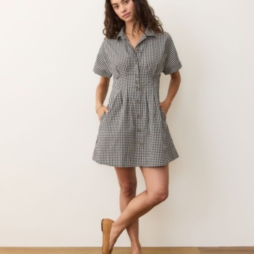 Marine Layer Arden Mini Shirt Dress