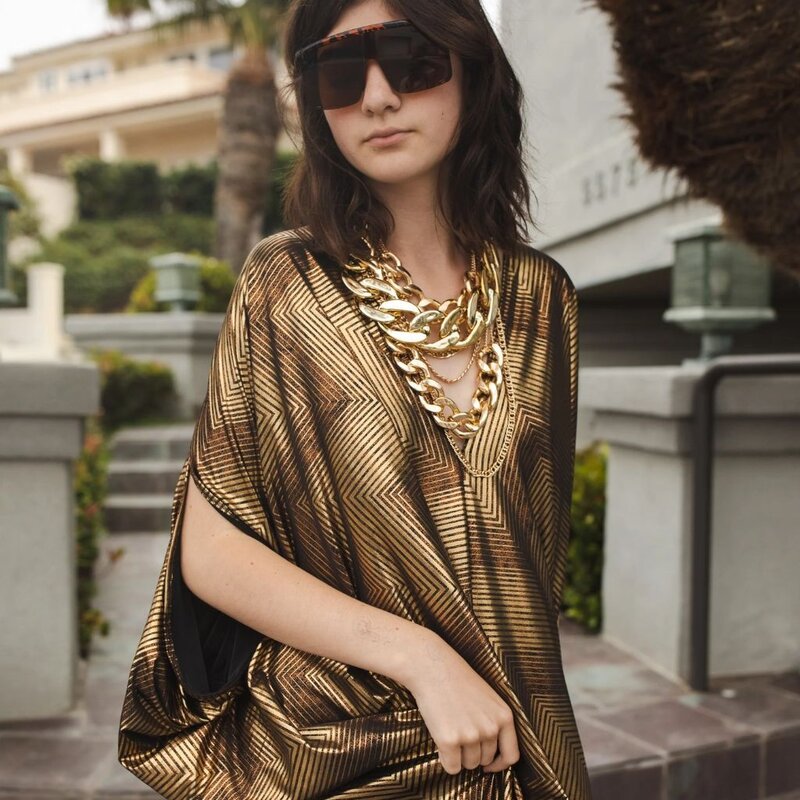 Jennafer Grace Le Studio Oro Caftan