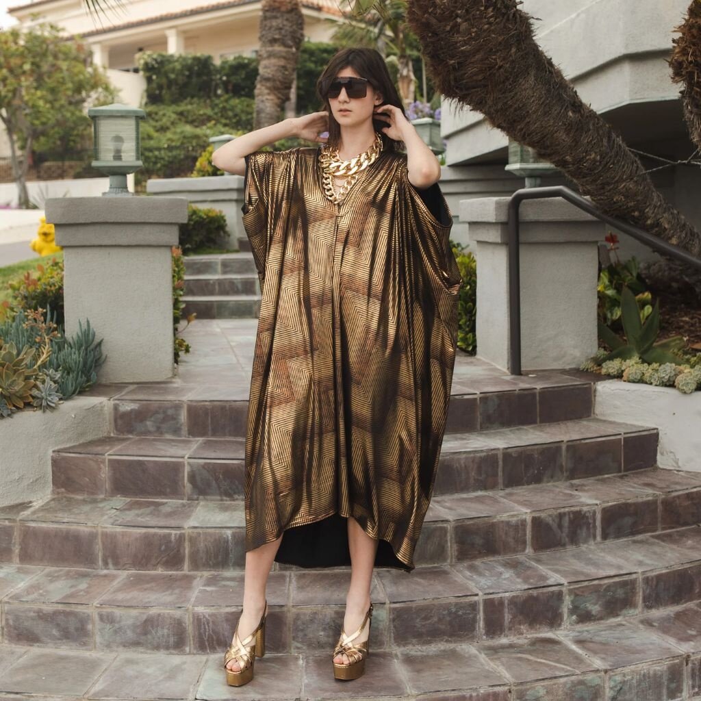 Jennafer Grace Le Studio Oro Caftan
