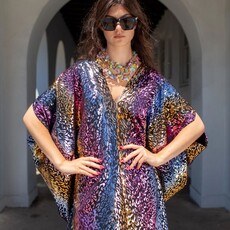 Jennafer Grace Lucienne Leopard Caftan