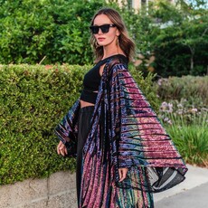 Jennafer Grace Midnight Lotus Kimono