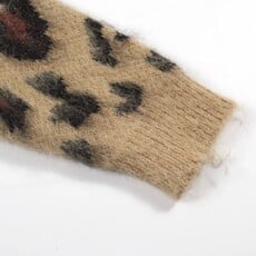 OxKnit FL25 Fuzzy Print Sweater