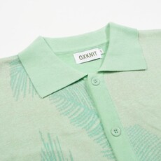 OxKnit FL25 Mens Tropical Jungle Knit Shirt