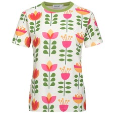 OxKnit FL25 Womens Cotton T-shirt by Carrie Cantwell