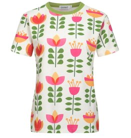 OxKnit FL25 Womens Cotton T-shirt by Carrie Cantwell