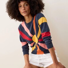 Marine Layer Exploded Sun Icon Sweater
