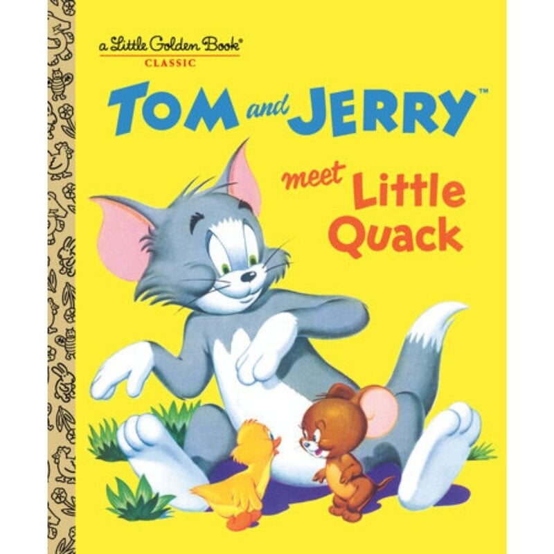 Penguin Random House Little Golden Book Tom and Jerry Meet Little Quack