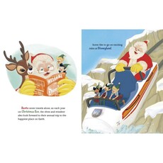 Penguin Random House Little Golden Book Santa Stops at Disneyland