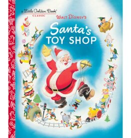 Penguin Random House Little Golden Book Santa's Toy Shop