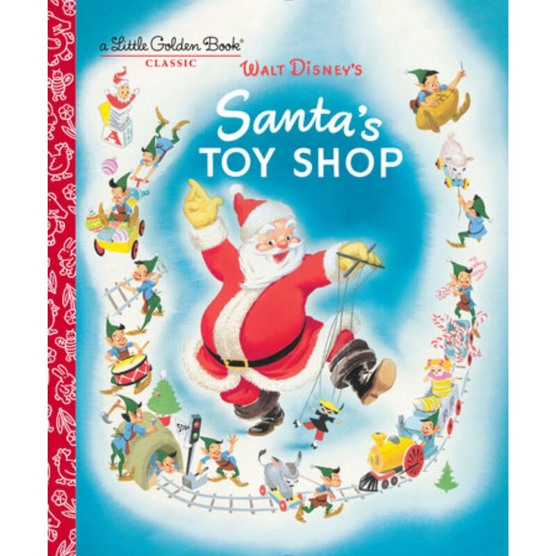 Penguin Random House Little Golden Book Santa's Toy Shop