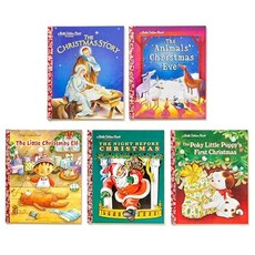 Penguin Random House Favorite Little Golden Books for Christmas Set of 5