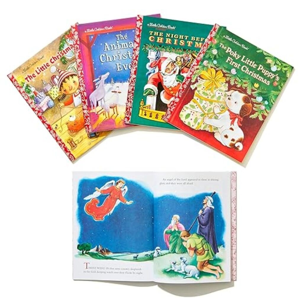 Penguin Random House Favorite Little Golden Books for Christmas Set of 5