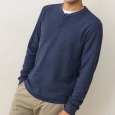 Marine Layer Waffle Henley