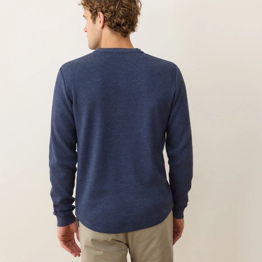 Marine Layer Waffle Henley