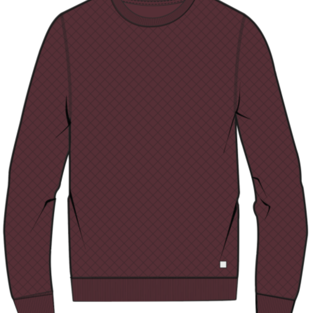 Marine Layer Corbet Quilted Crewneck