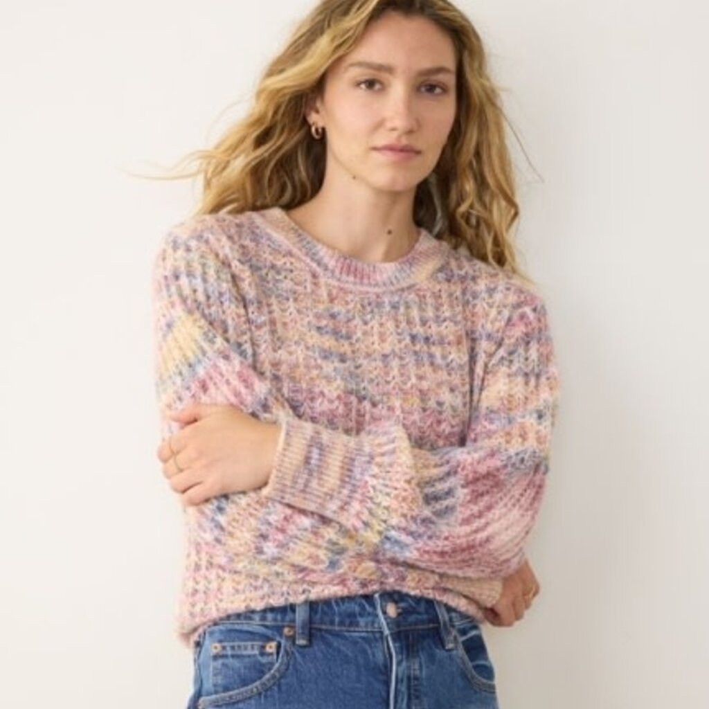 Marine Layer Alma Crewneck Sweater
