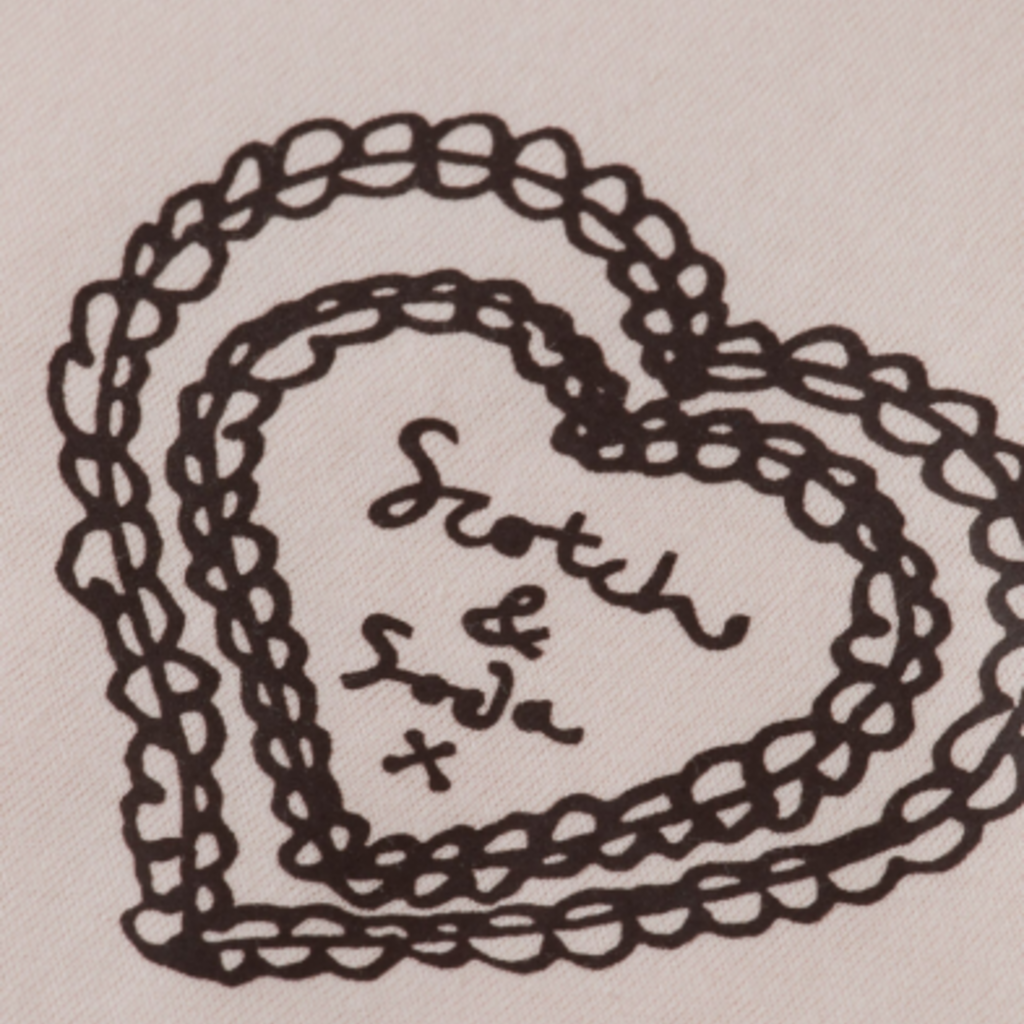 Scotch & Soda - Womenswear Scotch & Soda Chest Artwork Regular Fit Tee