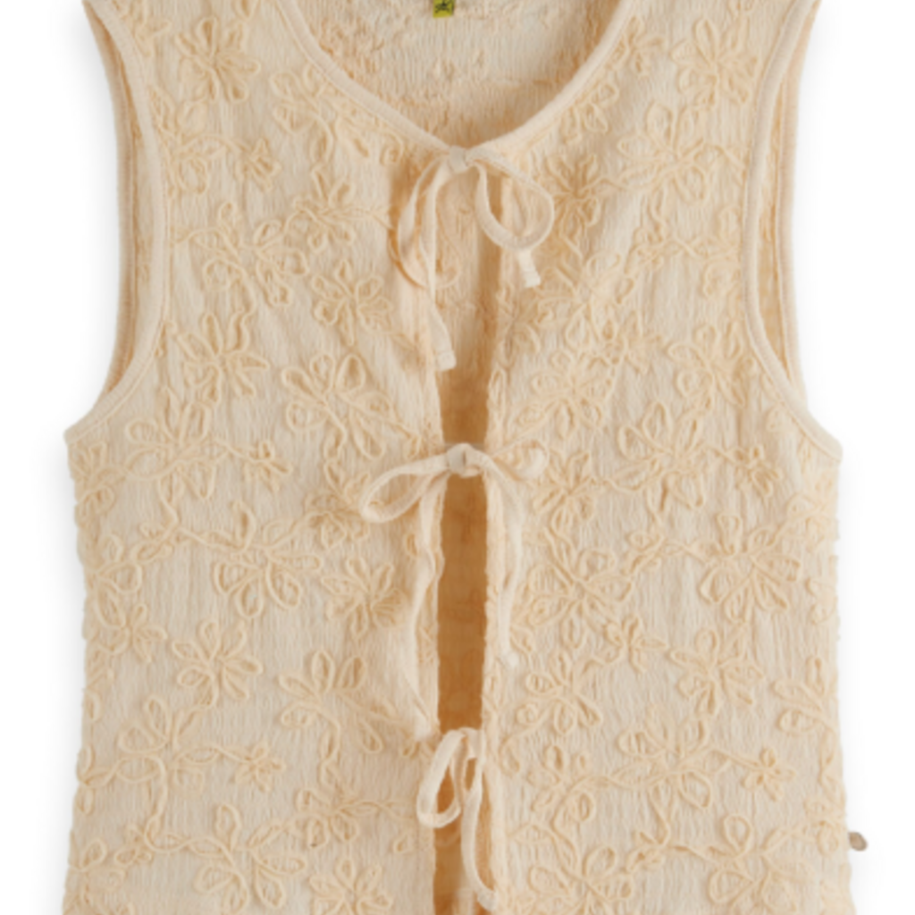 Scotch & Soda - Womenswear Bow closure structured tank