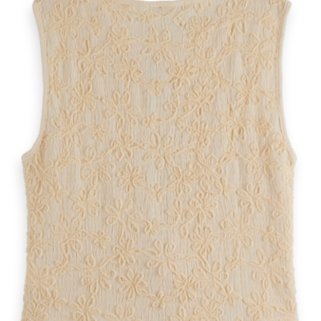 Scotch & Soda - Womenswear Bow closure structured tank