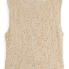 Scotch & Soda - Womenswear Bow closure structured tank