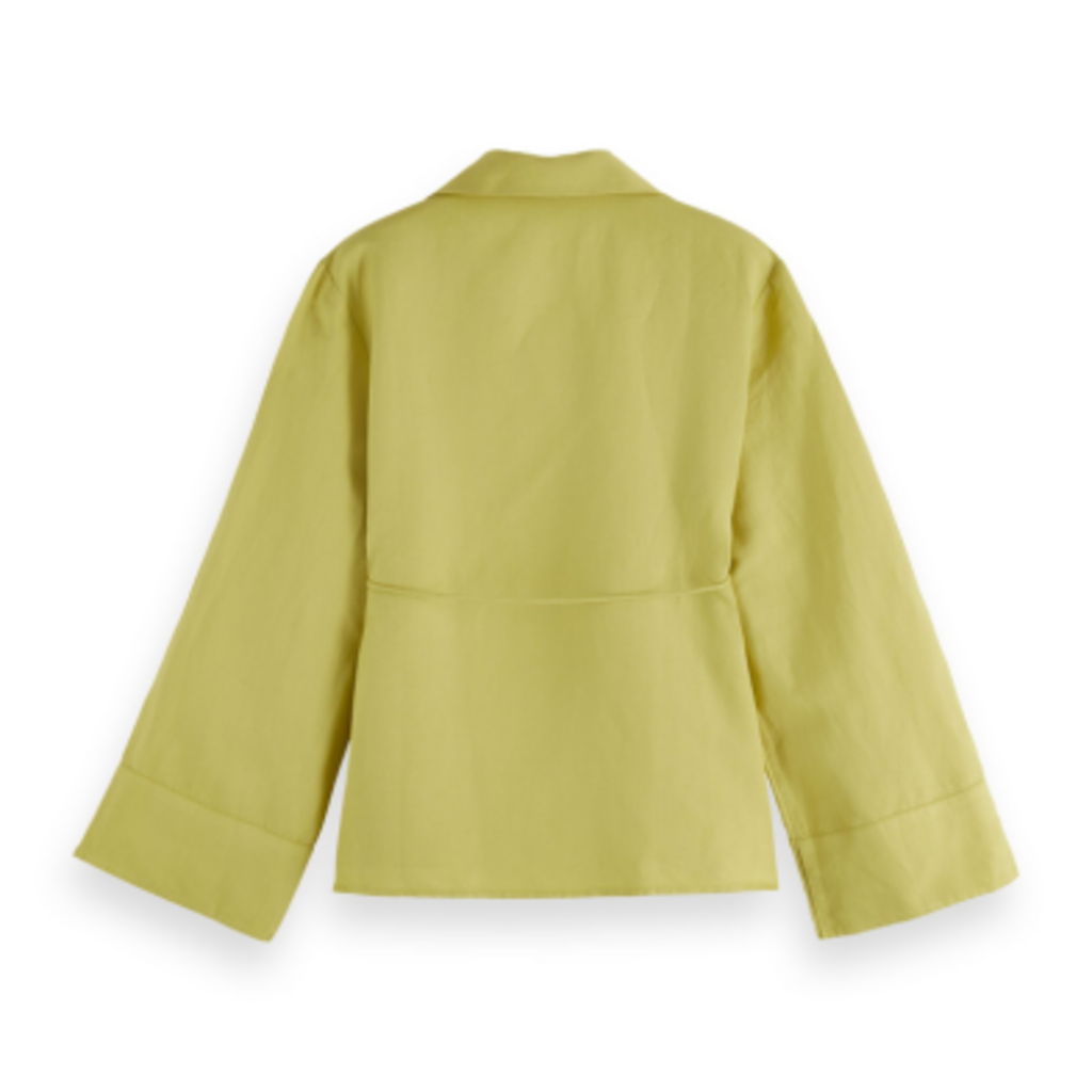 Scotch & Soda - Womenswear Wrap shirt with tie closure