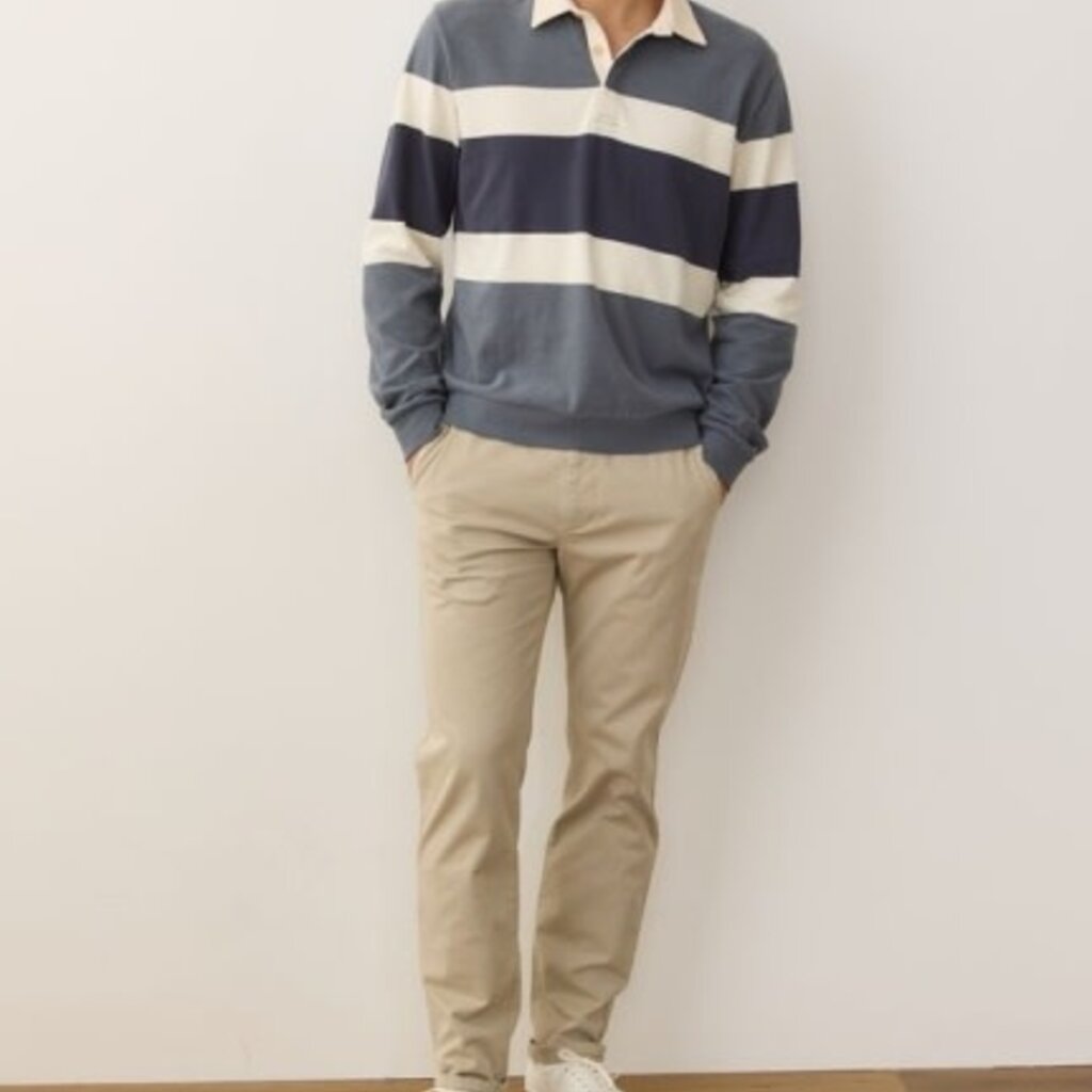 Marine Layer Sueded Rugby Polo