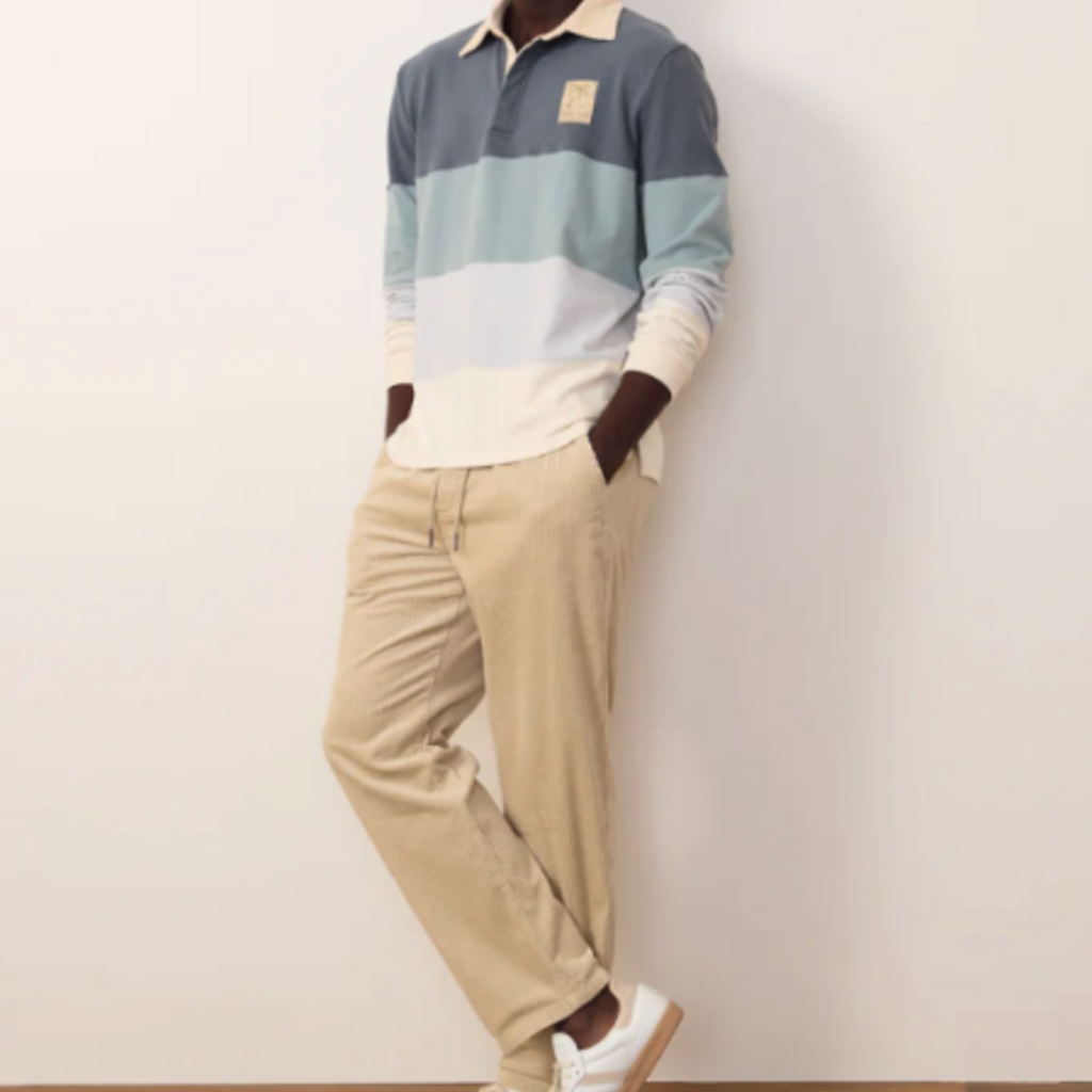 Marine Layer Sueded Rugby Polo