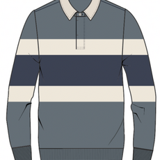 Marine Layer Sueded Rugby Polo