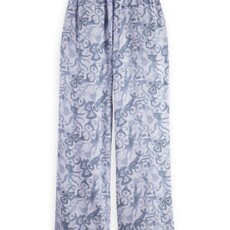 Scotch & Soda - Womenswear Gia Mid-Rise Wide Leg Elastic Trousers