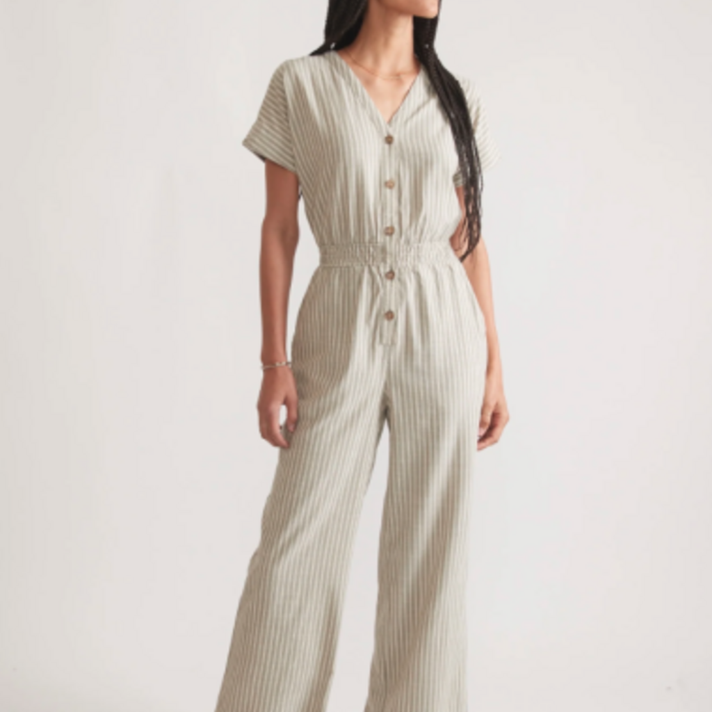 Marine Layer Lia Wide Leg Jumpsuit