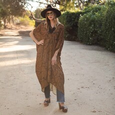 Jennafer Grace Fiddlea Cocoa Caftan