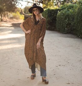 Jennafer Grace Fiddlea Cocoa Caftan