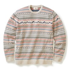 Marine Layer California Fair Isle Crew Sweater