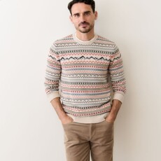 Marine Layer California Fair Isle Crew Sweater